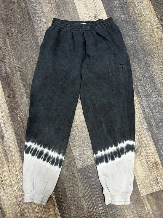 PINK Victoria's Secret Pants - PINK Victoria's Secret Charcoal Gray Tie Dye Lounge Pullover